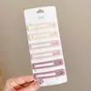 Lindos Pasadores de Verano para Niños, No Dañan el Cabello, Pasadores Laterales Versátiles, Alto Valor Estético, Accesorios para el Cabello Simples
