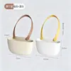 Cesta colgante para cocina con escurridor para uso doméstico, organizador de bolsa colgante de una o dos capas, no se deforma fácilmente, escurridor