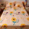Procesamiento de tela de algodón tela de flores tela de tela para hacer funda de edredón sábana ropa de edredón superficie de ropa de cama gradualmente tela de fondo estampado y teñido