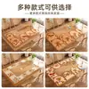 Tapete de Mesa Kapibala de Vidro Macio Transparente, Não Lavável, Impermeável, à Prova de Óleo, Resistente ao Calor, Tapete de Proteção de Mesa Resistente a Altas Temperaturas