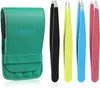 Pinzas Personalizadas Nuevas Pinzas para Cejas Set de Viaje Pinzas Depiladoras Rizador de Pestañas Pinzas para Pestañas Postizas Fábrica Stock Disponible