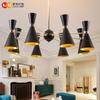 Lámpara Nórdica para Sala de Estar y Comedor Lámpara Colgante para Tienda de Ropa Iluminación de Diseñador para Dormitorio LED de Ahorro de Energía Diseño Personalizado Estilo Industrial