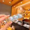 Estilo Igual al de Celebridad de Internet Pinza para el Pelo de Albóndiga Infantil Conejo Lindo Fruta Arcoíris Pasador Dulce para el Cabello de Niña