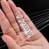 Hilo elástico de seda de pez transparente redondo de alta calidad, 100 metros, hilo de cristal de color, cuerda elástica con cuentas para manualidades, cuentas de joyería