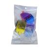 Wan Mei posição limitada pente cortador ferramenta corte de cabelo pullover 10 peça saco empurrão elétrico posicionamento pente plástico paquímetro suprimentos de cabeleireiro