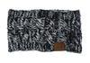 Comercio exterior Accesorios para el cabello europeos y americanos Banda para el cabello de lana diadema deportiva de otoño e invierno para mujer Orejeras cálidas Diadema tejida 21 colores