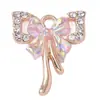 Pendientes dulces hechos a mano estilo INS pendientes accesorios de joyería diy colgante diy de aleación de diamante de lazo mágico