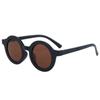 Gafas para niños gafas de sol al por mayor gafas de sol para bebé montura redonda de círculo pequeño gafas decorativas de moda