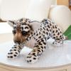 Simulación de Zoo Flor Leopardo León Leopardo Tigre Pequeño Juguete de Peluche Nuevo Muñeca de Comercio Exterior Transfronterizo Muñeca de Tela