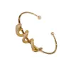 Pulsera Abierta Floral de Circonita Estilo Francés, Sensación de Lujo Ligero de Alta Gama, Joyería Exquisita de Moda Versátil con un Diseño Único