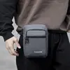 Bolso Cuadrado Pequeño Vertical para Hombre, Bolso de Hombro Casual de Moda, Bolso Cruzado Versátil de Color Sólido, Multifuncional, Se Puede Usar como Mochila o Riñonera