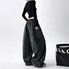 Pantalones de pierna ancha con estampado paisley cool para mujer talla plus, nuevo estilo primavera 2026, adelgazantes, únicos, estilo casual perezoso