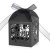 Caixa de doces para a temporada de formatura universitária 2024, com design vazado para chocolate, linda caixa de doces, caixa de presente, atacado de ponto em Zhejiang