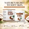 Crema de Aceite de Coco FACNURT: Hidrata la piel, calma la queratosis pilaris (piel de pollo), y proporciona fragancia duradera
