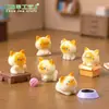 Paisaje en Miniatura Creativo Lindo Gatito Siamés Muñeco Decoración DIY Accesorios para Colgar Mini Coche Adornos de Escritorio