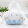 Nuevo bolso bandolera de peluche para niños, bolso de mano Kulomi Melody para niña, lindo bolso con dibujo de perro Gui