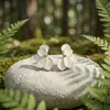 Nuevos pendientes de flor de pétalo versátiles, frescos y suaves, estilo coreano, transfronterizos, juego de varias piezas de Amazon