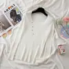 Suéter de punto de dos piezas falso para mujer, nuevo estilo otoño/invierno 2026, corte ajustado, elegante, versátil, estilo suave, top de capa base