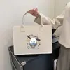 Bolsa de Feltro Bolsa de Mão Bolsa Feminina Grande Capacidade Bolsa de Ombro Versátil Bolsa Estudante para Aulas Bolsa de Mão Bolsa Pequena