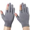 Guantes de nylon con dedos abiertos protección laboral trabajo transpirables conducción pesca empaquetado express rocío dos dedos rocío cinco dedos medio dedo guantes
