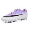 Nuevos zapatos de fútbol de corte bajo para adolescentes, hombres y mujeres, para deportes al aire libre y uso práctico en césped, zapatos de fútbol AG profesionales antideslizantes