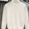 Liquidación de Otoño e Invierno: Suéteres de Cuello Alto para Hombres y Mujeres, Tejidos Cálidos de Moda de Corte Holgado para Adolescentes