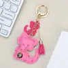 Pingente de Bolsa de Gatinho de Desenho Animado Pingente Criativo de Chaveiro de Carro Gatinho Patch para Capa de Celular Pingente de Alça de Pulso
