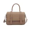 Bolsos Populares de Este Año 2025 Nueva Moda Diseño de Nicho Bolso Cruzado Estilo Coreano Simple Bolso Cuadrado Pequeño de Un Solo Hombro