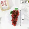 Modelo de fruta simulada, juego de frutas artificiales, manzana, plátano, sandía, limón, naranja y otros accesorios para fotos, decoración del hogar