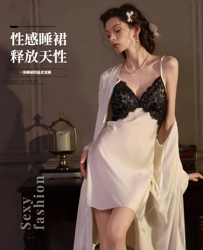 简约时尚风白色鞋服箱包类条纹衬衫淘宝详情页(13)(1)(2
