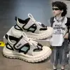 Sandalias de Verano para Niños Modelo Nuevo 2026 Calzado de Malla para Niños Suela Suave Hueca Zapatos Deportivos Ligeros y Transpirables para Niños