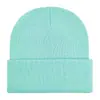 Chapéu de Lã Tricotado Estilo Coreano Cor Lisa Retrô Versátil Cúpula Outono e Inverno Exterior à Prova de Vento e Frio Chapéu Pulôver Quente