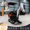 Exportado a Italia miniexcavadora construcción pavimento demolición interior minioruga miniexcavadora
