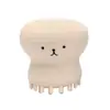Cepillo Facial de Pulpo Linda Medusa Cepillo Limpiador de Doble Cabeza Cepillo Manual para Limpieza de Puntos Negros Masajeador Cepillo Facial de Silicona