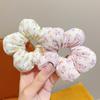 Pano de esponja infantil, flor, bola, anel de cabelo infantil, elástico de cabelo sem ferimentos, corda de cabelo, tira de borracha, chapéu para meninas