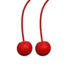[Accesorios de Bola Grande Especiales para Cuerda de Saltar sin Cuerda] Bola de TPR Fitness Carrera Cuerda Gruesa Suave sin Cable Bola con Rodamiento
