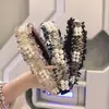 Diadema de perlas estilo coreano, retro, elegante y suave, estilo Chanel, para mujer, con múltiples combinaciones, antideslizante.