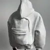 Sudadera con capucha estilo mochila estilo americano para hombre, nuevo diseño otoño e invierno 2026, top deportivo informal holgado tipo jersey