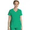 Uniformes de enfermagem personalizados da Amazon, conjuntos médicos hospitalares, opções de logo bordado e termocolado, uniformes para clínica odontológica, tamanhos grandes disponíveis