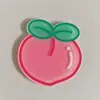 Fruta Morango Patch Acrílico Acessórios para Cabelo Grampo de Cabelo Feito à Mão DIY Ímã de Geladeira Materiais Enfeites Estilo Luxo Leve