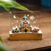 Casa de Papel Mágica Notas Adhesivas Estéreo 3D Mundo de Hielo y Nieve Cultural y Creativo de Harbin Tallado en Papel Estéreo 3D Notas Adhesivas Desgarrables a Mano Regalo