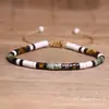 Cuentas Espaciadoras de 2*4 mm Ojo de Tigre Pino Africano Pino Blanco Mixto Pulsera Tejida Hecha a Mano Pulsera de Piedra Natural para Pareja Mejor Amigo