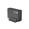 Cargador de Nitruro de Galio de 135W Cargador USB Multipuerto Carga Rápida Pd 135W Estación de Carga para Teléfono Móvil Laptop Escritorio