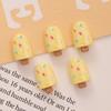 Paleta Elementos Mini Dibujos Animados Resina Joyería Accesorios DIY Pegamento de Crema Uñas Portátiles Arte de Uñas Aretes Materiales Creativos para Niños