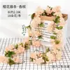 Simulação Rosa Rattan Parede Pendurado Flor De Seda 45 Decorativo Flor De Cerejeira Rattan Flor Falsa Teto Simulação Planta Flor Rattan