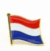 Souvenir de Viaje Pegamento de Cristal Insignia de Metal Esmaltado Bandera Europea y Americana Broche de Hierro Pin de Solapa Pin Pintado