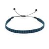 Pulsera de Estilo Bohemio con Patrón de Corte Español para Mujer, Joyería Hecha a Mano con Cintas Tejidas de Estilo Étnico Nepalí