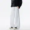 NASA SOBRE Pantalones casuales deportivos rectos holgados a rayas estilo americano para hombre, nuevos para primavera y otoño 2026