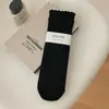 Calcetines de Encaje Lindos y Femeninos, Calcetines de Malla Transpirables para Primavera y Verano, Calcetines Versátiles de Color Sólido para Estudiantes JK de Media Pantorrilla