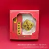 Pegatinas Doradas para Teléfono Estilo Mismo de Shenzhen Shuibei, Modelo Popular con 2 mg de Oro, Lindas y de Alta Calidad, Regalo para Amigos, Venta al por Mayor por Fabricante